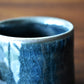 柴燒水杯(深藍)